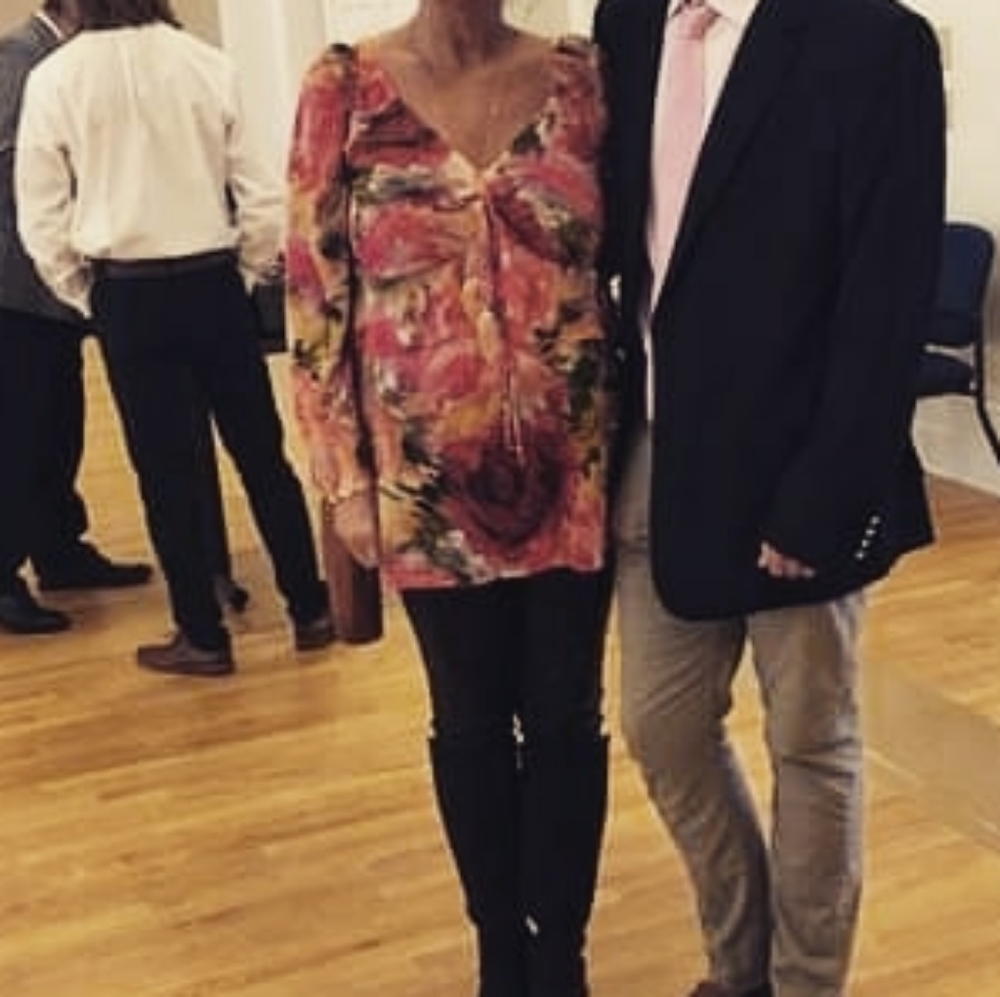 Floral bell sleeve tunic